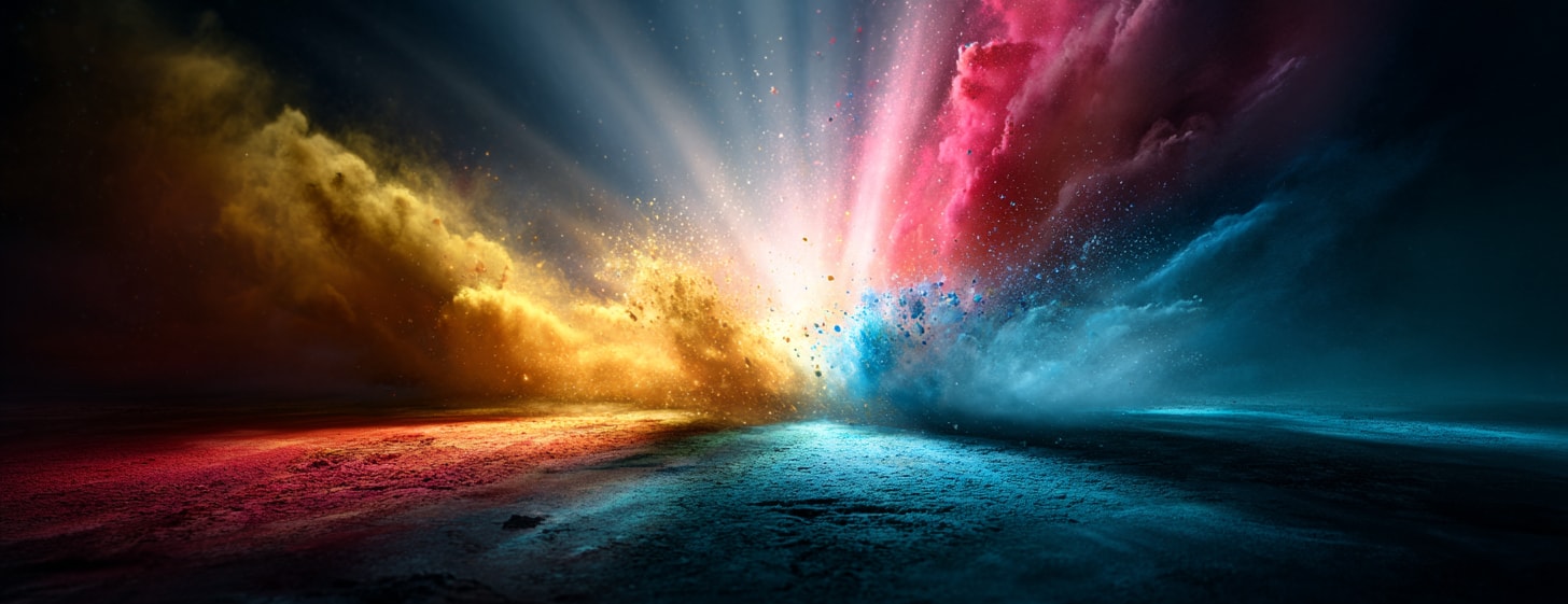 Light piercing darkness